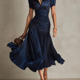 Elena™ | Vintage Κομψό Maxi Φόρεμα Chiffon